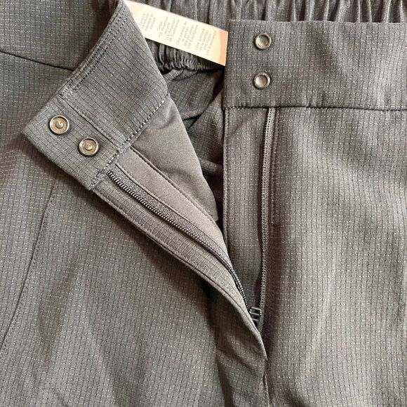 LULULEMON Women's Black Zip fly, Ankle pants w/zip pockets at Thigh Sz 8 - Picture 5 of 8